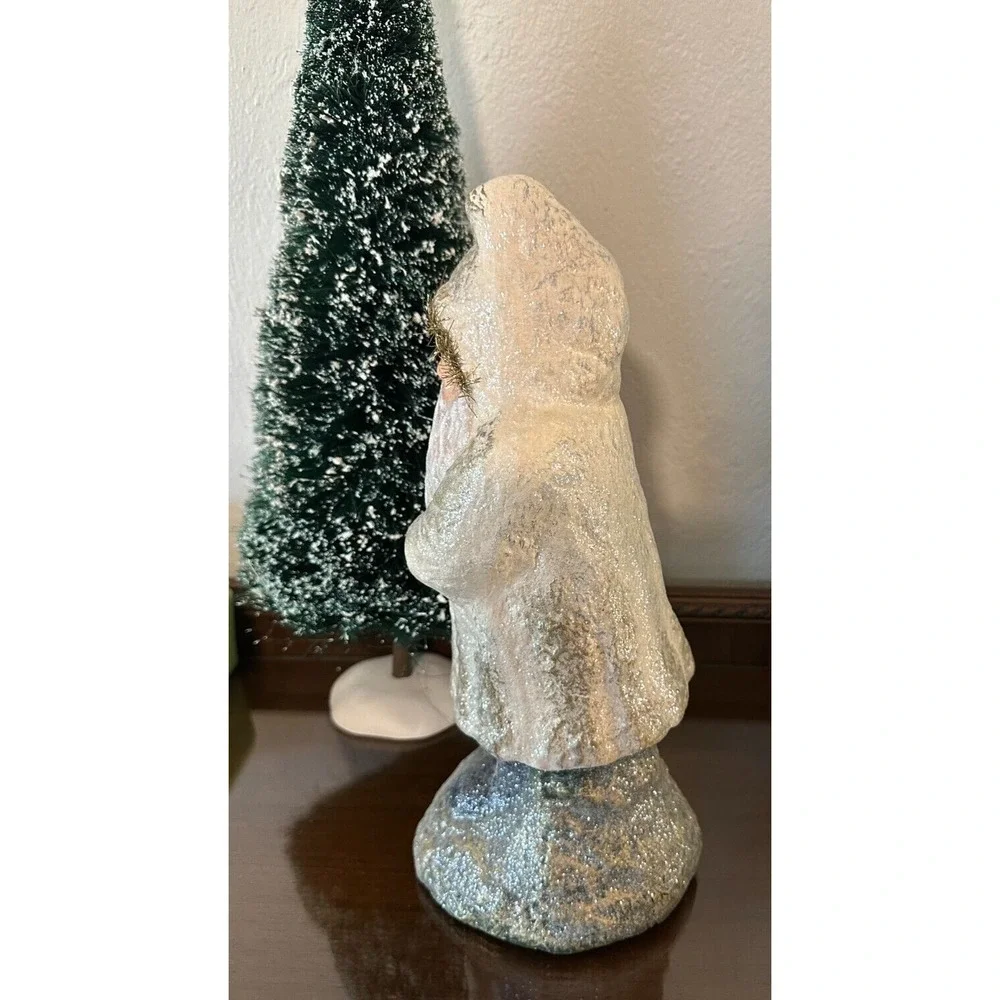 Vintage Teena Flanner Bethany‎ Lowe 15'' Artist Original Belsnickel Santa Figure
